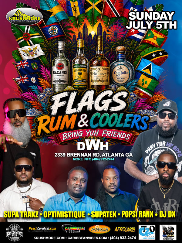 FLAGS, RUM & COOLERS