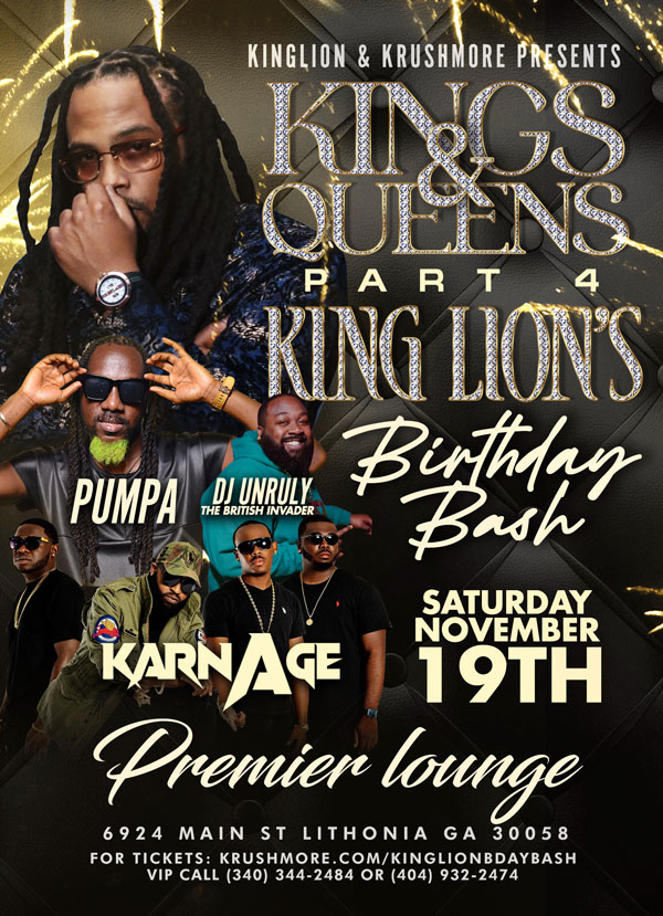 KING LION BIRTHDAY BASH