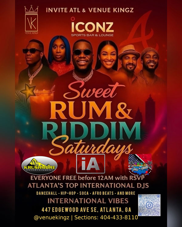 SWEET RUM & RIDDIM SATURDAYS