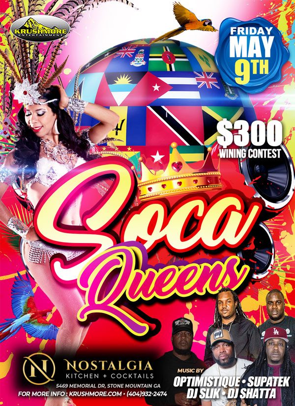 SOCA QUEENS *** $300 WINING CONTEST