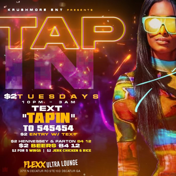 TAP IN - $2 TUESDAYS