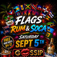 FLAGS, RUM & SOCA